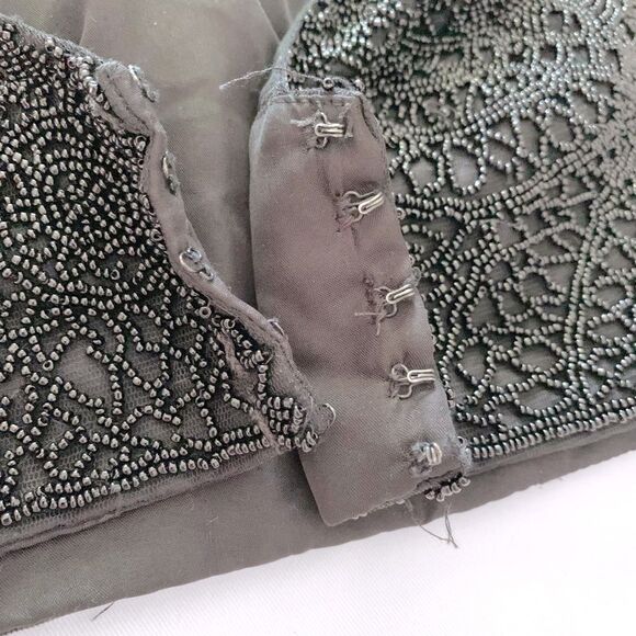 Hand Beaded 90’s Halter Neck Crop Top - Picture 6 of 10